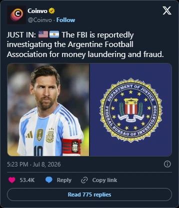 Screenshot of linked X post for reason 10